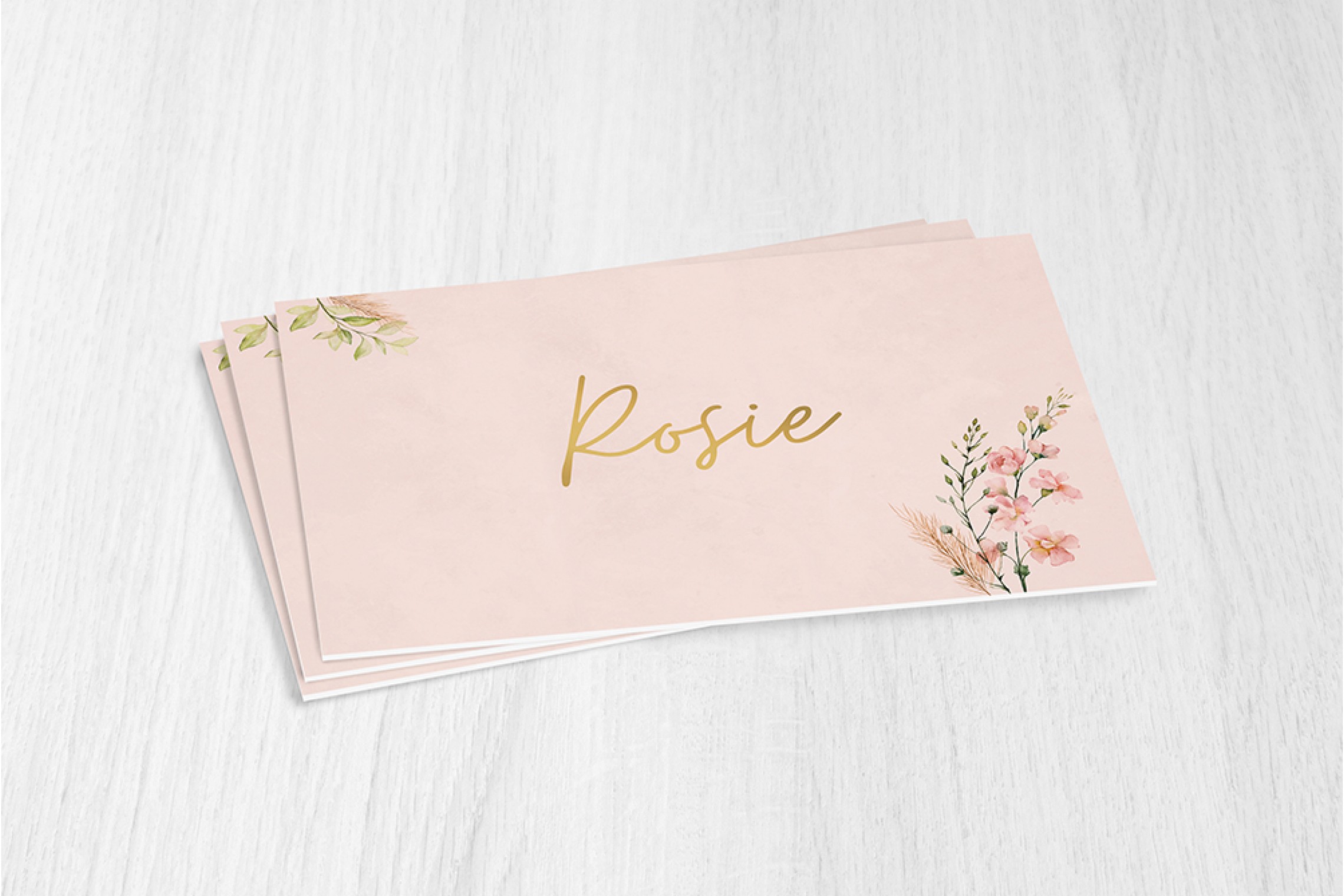 Bloemen met roze